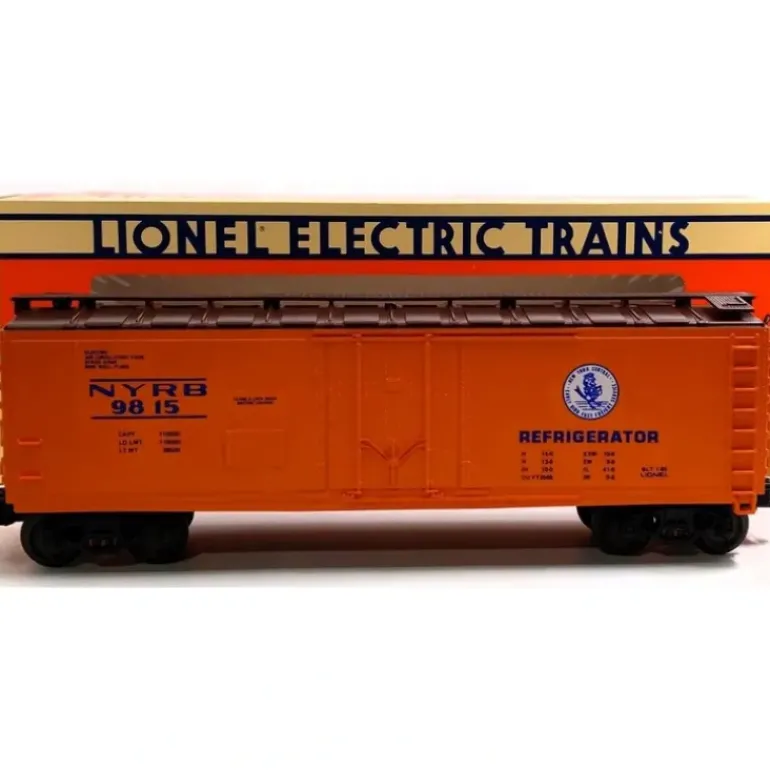 Lionel 6-9815 O Gauge New York Central Standard Refrigerator Car #9815 LN/Box - Model Train Junction: Quality Parts and Art Supplies