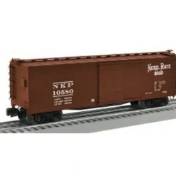 Lionel 6-27276 O Gauge Nickel Plate Road Wooden Boxcar #10580 - Model Train Junction: Quality Parts and Art Supplies
