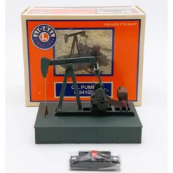 Lionel 6-34162 O Gauge Operating Oil Pumping Station EX/Box - Model Train Junction: Quality Parts and Art Supplies