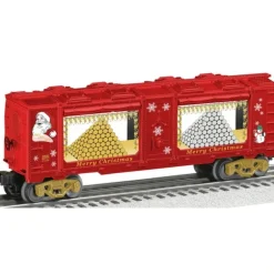 Lionel 6-29633 O Gauge Operating Christmas Lighted Ornament Mint Car - Model Train Junction: Quality Parts and Art Supplies