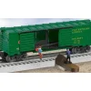 Lionel 6-26869 O Gauge Railway Express Agency Jumping Hobo Operating Boxcar - Model Train Junction: Quality Parts and Art Supplies