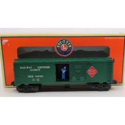Lionel 6-26792 O Gauge REA Operating Boxcar - Model Train Junction: Quality Parts and Art Supplies