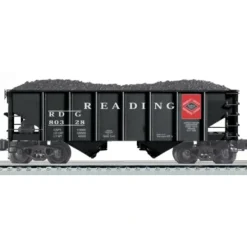 Lionel 6-21338 O Gauge Reading 2-Bay Ribbed Hopper #80328 - Model Train Junction: Quality Parts and Art Supplies