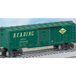 Lionel 6-25025 O Gauge Reading Boxcar #106502 - Model Train Junction: Quality Parts and Art Supplies