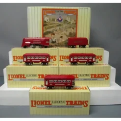 Lionel 6-51014 O Gauge Red Comet 291W Steam Passenger Train Set - Model Train Junction: Quality Parts and Art Supplies