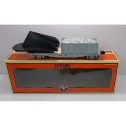 Lionel 6-27705 O Gauge Santa Fe Wedge Plow Flatcar #191369 - Model Train Junction: Quality Parts and Art Supplies