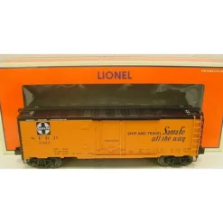 Lionel 6-27306 O Gauge Santa Fe Steel-Sided Refrigerator Car #3494 - Model Train Junction: Quality Parts and Art Supplies
