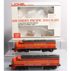 Lionel 6-8260 O Gauge Southern Pacific F3 AA Diesel Locomotive Set #8260/8262 LN/Box - Model Train Junction: Quality Parts and Art Supplies