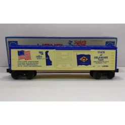 Lionel 6-7601 O Gauge State of Delaware Boxcar LN/Box - Model Train Junction: Quality Parts and Art Supplies