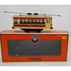 Lionel 6-28415 O Gauge Third Avenue Trolley #1651 LN/Box - Model Train Junction: Quality Parts and Art Supplies