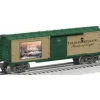 Lionel 6-39335 O Gauge Thomas Kinkade Christmas Boxcar - Model Train Junction: Quality Parts and Art Supplies