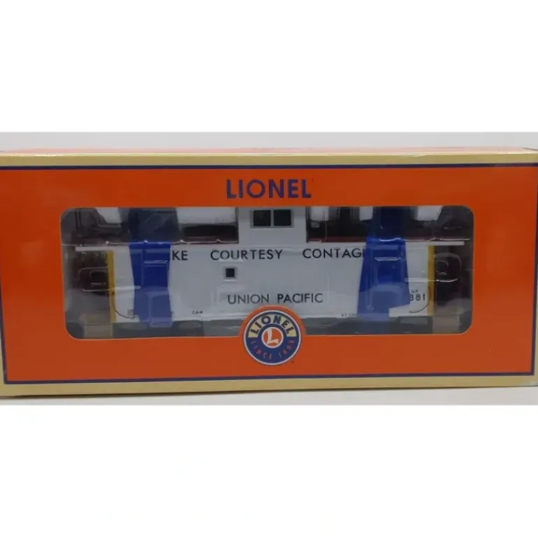 Lionel 6-27604 O Gauge Union Pacific CA-4 Illuminated Caboose w/ Smoke - Model Train Junction: Quality Parts and Art Supplies