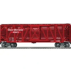 Lionel 6-22528 O Great Northern Stock Car #55973 - Model Train Junction: Quality Parts and Art Supplies