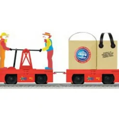 Lionel 6-22563 O-27 KL Clown Handcar & Trailer - Model Train Junction: Quality Parts and Art Supplies