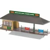 Lionel 6-22288 O K-Line Commuter Train Station with 6 Roadname Stickers - Model Train Junction: Quality Parts and Art Supplies