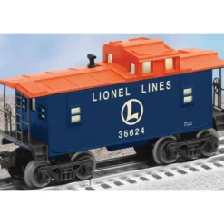 Lionel 6-36624 O Lionel Lines Orange & Blue Caboose - Model Train Junction: Quality Parts and Art Supplies