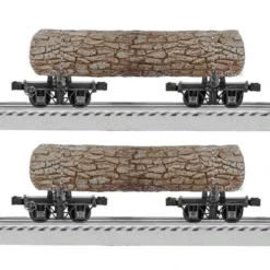 Lionel 6-82849 O Logging Disconnect Car w/Load (Pack of 2) LN/Box - Model Train Junction: Quality Parts and Art Supplies