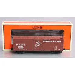 Lionel 6-27460 O M&STL Double-Sheathed Boxcar - Model Train Junction: Quality Parts and Art Supplies