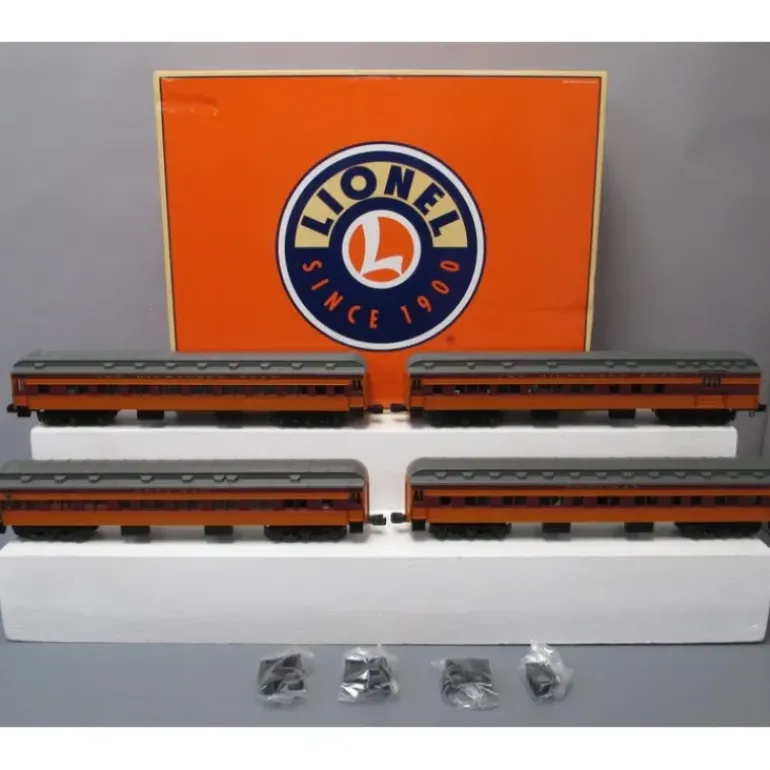 Lionel 6-25515 O Milwaukee Road "Olympian" Heavyweight 4-Car Passenger Set - Model Train Junction: Quality Parts and Art Supplies
