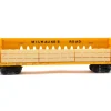 Lionel 2043053 O Milwaukee Road Standard Centerbeam Flatcar #6318 LN - Model Train Junction: Quality Parts and Art Supplies