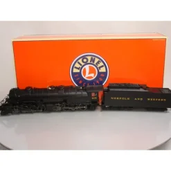 Lionel 6-82341 O Norfolk & Western Y6B Steam Locomotive #2175 EX/Box - Model Train Junction: Quality Parts and Art Supplies