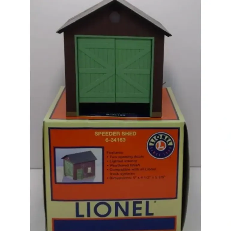 Lionel 6-34163 O Operating Speeder Shed - Model Train Junction: Quality Parts and Art Supplies