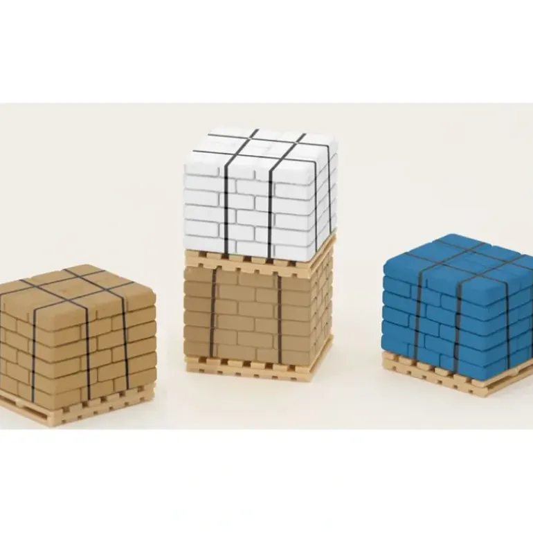 Lionel 6-22509 O Pallet Pack with Banded Load (12) - Model Train Junction: Quality Parts and Art Supplies