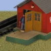 Lionel 6-22412 O PRR Operating Flagman's Shanty - Model Train Junction: Quality Parts and Art Supplies