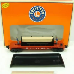 Lionel 6-36815 O Santa Fe Moe & Joe Operating Flatcar - Model Train Junction: Quality Parts and Art Supplies