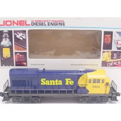 Lionel 6-18801 O Santa Fe U36B Powered Diesel Locomotive #8801 VG/Box - Model Train Junction: Quality Parts and Art Supplies