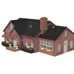 Lionel 6-37917 O Scale Suburban House Deluxe #2 - Model Train Junction: Quality Parts and Art Supplies