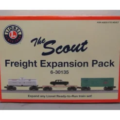 Lionel 6-30135 O Scout Freight Expansion Pack - Model Train Junction: Quality Parts and Art Supplies