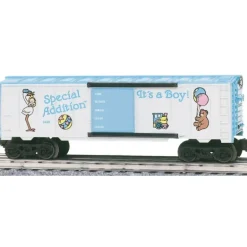 Lionel 6-21359 O Special Addition It's a Boy Boxcar - Model Train Junction: Quality Parts and Art Supplies