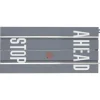 Lionel 6-21573 O SuperStreets 5" "Stop Ahead" Straight Track (Pack of 2) - Model Train Junction: Quality Parts and Art Supplies