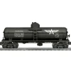 Lionel 6-21634 O Tidewater Flying a Single Dome Tank Car - Model Train Junction: Quality Parts and Art Supplies