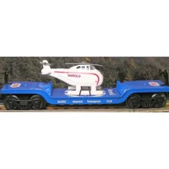 Lionel 6-26326 O TTT Flatcar w/Harold The Helicopter - Model Train Junction: Quality Parts and Art Supplies