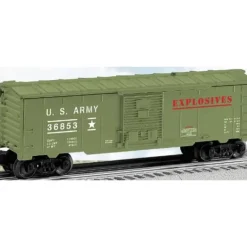 Lionel 6-36853 O US Army Exploding Boxcar - Model Train Junction: Quality Parts and Art Supplies