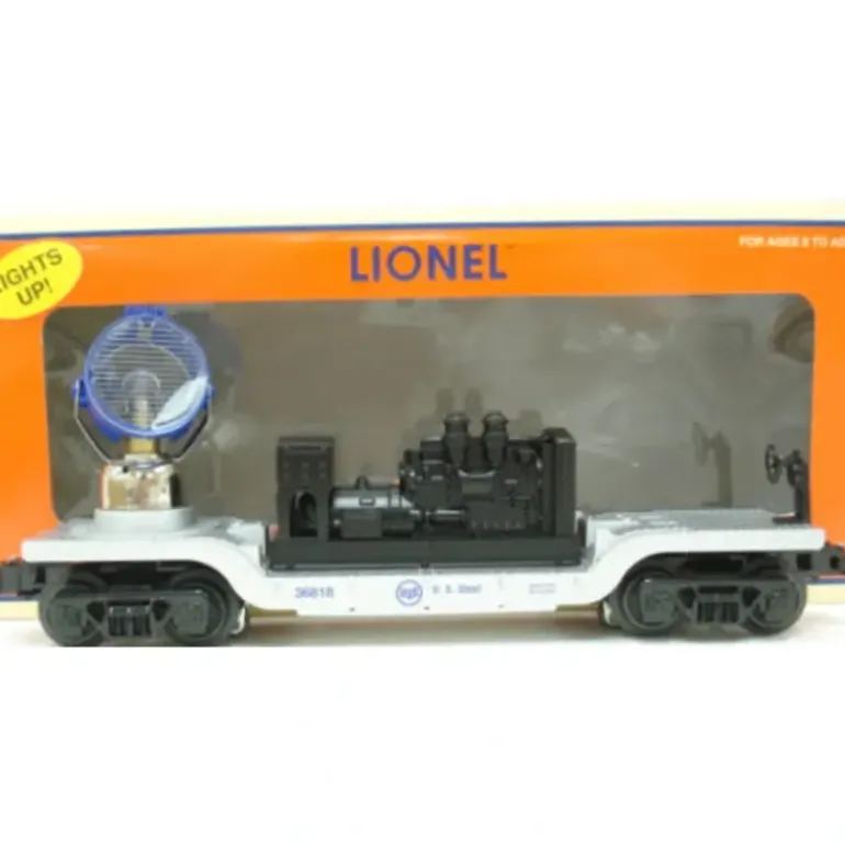 Lionel 6-36818 O U.S. Steel Operating Searchlight Car - Model Train Junction: Quality Parts and Art Supplies