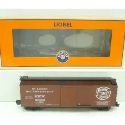 Lionel 6-27233 O-Gauge Cotton Belt U.S.R.A Double-Sheathed Box Car #32493 - Model Train Junction: Quality Parts and Art Supplies