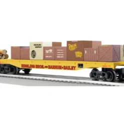 Lionel 6-21239 Ringling Bros. Circus Flatcar w/Crates - Model Train Junction: Quality Parts and Art Supplies