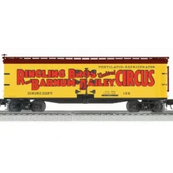 Lionel 6-22249 Ringling Bros. Woodside Billboard Reefer - Model Train Junction: Quality Parts and Art Supplies