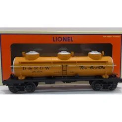 Lionel 6-26198 Rio Grande 3-Dome Tank Car - Model Train Junction: Quality Parts and Art Supplies