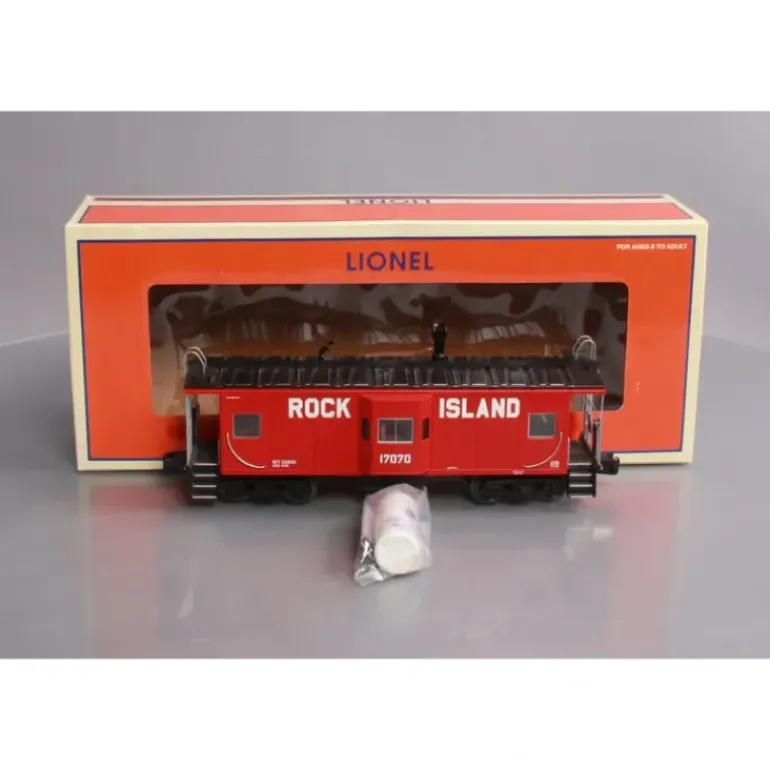 Lionel 6-27600 Rock Island Bay Window Caboose - Model Train Junction: Quality Parts and Art Supplies