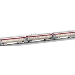 Lionel 6-30121 Santa Fe Baby Madison Passenger Car 3-Pack - Model Train Junction: Quality Parts and Art Supplies