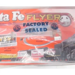 Lionel 6-30139 Santa Fe Flyer O Gauge Steam Freight Train Set - Model Train Junction: Quality Parts and Art Supplies