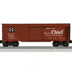 Lionel 6-22313 Santa Fe Kansas City Chief Map Boxcar - Model Train Junction: Quality Parts and Art Supplies