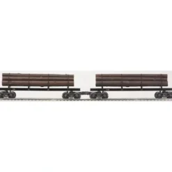 Lionel 6-22461 Scale Die Cast Skeleton Log Car (4Pk.) - Model Train Junction: Quality Parts and Art Supplies
