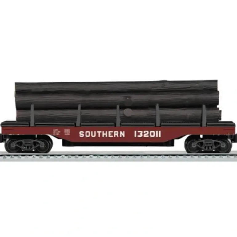 Lionel 6-21437 Southern Operating Log Dump Car - Model Train Junction: Quality Parts and Art Supplies