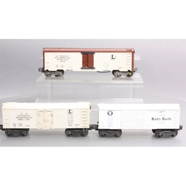 Lionel Vintage O Freight Cars: X6014, 3472, 36621 [3] - Model Train Junction: Quality Parts and Art Supplies