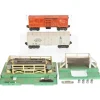 Lionel Vintage O Gauge 3482 Milk Car w/Platform & 3656 Cattle Car w/Corral VG - Model Train Junction: Quality Parts and Art Supplies